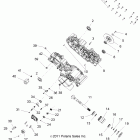 RANGER CREW 800 - R12WH76AG/AR/EAH/EAV Картер КПП