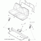 RANGER 400 4X4 - R12RH45AG/AH/AR Сидение