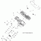 RANGER 400 4X4 - R12RH45AG/AH/AR Картер КПП