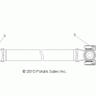 RANGER XP 800 - R12TH76/TH7E/TX7E Кардан передний