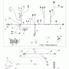 RANGER CREW 800 - R12WH76AG/AR/EAH/EAV Пучок проводки