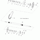 RANGER RZR 170 - R12VA17AA/AC Задний привод