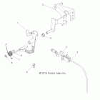 RANGER RZR 4 800 EFI - R12XE76AD/7EAO Engine, throttle pedal
