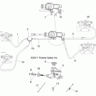 RANGER 400 4X4 - R12RH45AG/AH/AR Brakes, lines and master cylinder