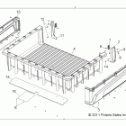 RANGER XP 800 - R12TH76/TH7E/TX7E Body, box asm.