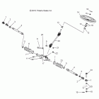 RANGER 400 4X4 - R12RH45AG/AH/AR Steering, steering asm.