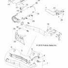R11JH87AA/AD RANGER RZR XP 900 Engine, exhaust system