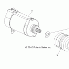 R11XH76AW/AZ/XY76AA RANGER RZR 4/EPS RGE Стартер