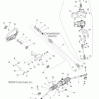 RANGER RZR 800 EFI/EPS - R12VH76AD/AF/AH/AJ/EAB Steering, steering asm.