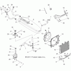 RANGER RZR S 800 EFI - R12VE76AD/AJ/AO Система охлаждения