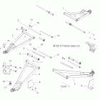 RANGER RZR S INTL/ISRAEL - R12VE76FX/FI Suspension, front control arms