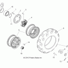 RANGER XP 800 - R12TH76/TH7E/TX7E Колеса перед