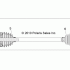 RANGER CREW 800 - R12WH76AG/AR/EAH/EAV Задний привод