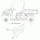 RANGER XP 800 - R12TH76/TH7E/TX7E Body, side nets