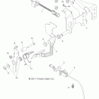 RANGER RZR 800 EFI/EPS - R12VH76AD/AF/AH/AJ/EAB Engine, throttle pedal