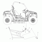 RANGER RZR S INTL/ISRAEL - R12VE76FX/FI Body, side nets