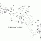 RANGER 400 4X4 - R12RH45AG/AH/AR Глушитель
