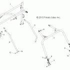 R11JH87AA/AD RANGER RZR XP 900 Chassis, cab frame and side bars