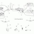 R11JH87AA/AD RANGER RZR XP 900 Brakes, brake lines and master cylinder