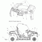 R11VE76AC/AD/AT/AW/AZ RANGER RZR Наклейки