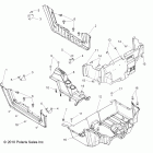 R11VH76/VY76 RANGER RZR 800 EFI/EPS ALL OPTIONS Body, floor and rocker panels