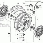 GL1800 Переднее колесо