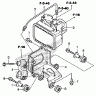 VT750CS Модуль ABS