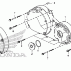 VT1300CSA Крышка картера правая
