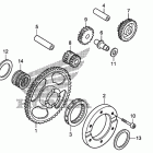 XR650L Муфта стартера