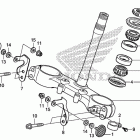 CRF250L Траверса нижняя