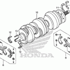 GL1800 Коленчатый вал и поршень