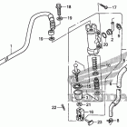 XR650L Задний тормозной цилиндр