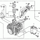 CBR250RA Корпус Дросселя