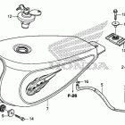CMX250C Топливный бак