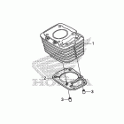 CRF150F Цилиндры