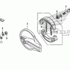 CRF150F Задний тормоз