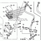 VT750CA Передний тормозной цилиндр