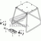 CRF150R Подножки