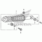 CRF50F Задний амортизатор
