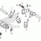 CRF230F Вилка переключения передач