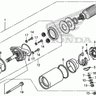 GL1800 Стартер