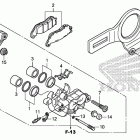 CB1000R Задний суппорт тормозной
