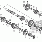 CRF230F Трансмиссия