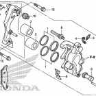 CRF150F Передний тормозной суппорт