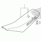 CRF80F Сидение