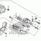 XR650L Задний суппорт тормозной