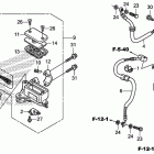CBR250RA Главный тормозной цилиндр -передний