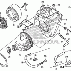 CRF150R Воздухозаборник