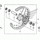 CRF250L Заднее колесо