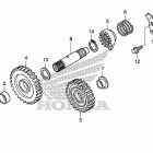 CRF150R Кик стартер